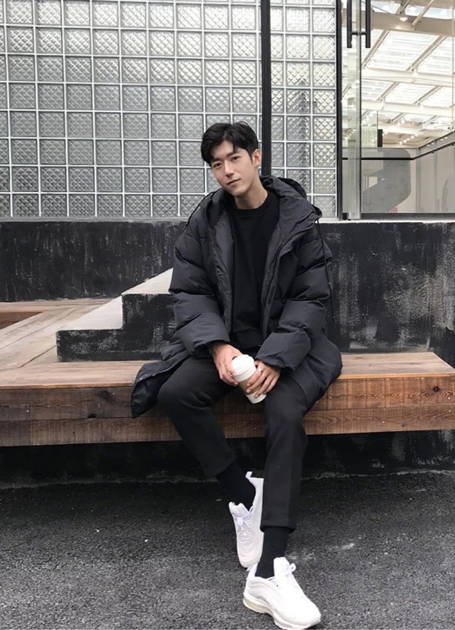 冬季羽绒服男生穿搭技巧,矮个子男生羽绒服棉服怎么搭配