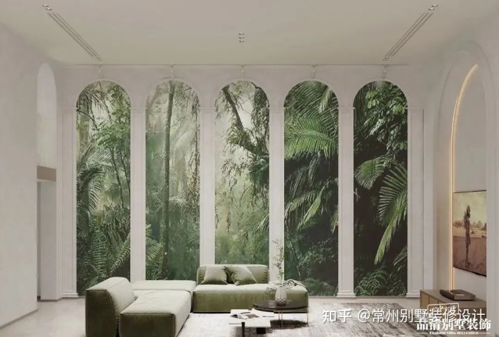 常州现代轻奢别墅装修效果图,南京美式别墅设计装修