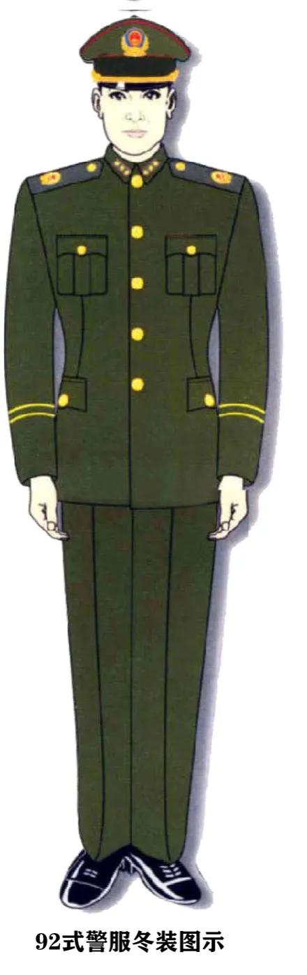 70年代穿白色警服的警察一身正气,监狱警察警服变迁史