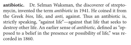 源头讲单词第27期-当一天和尚撞一天钟-抗生素