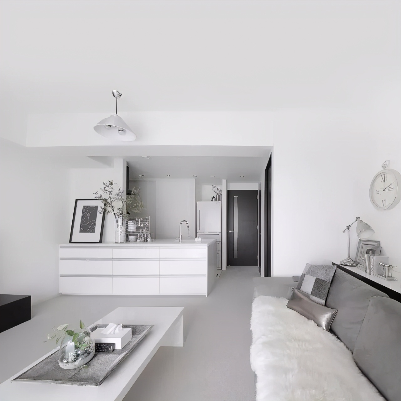 爱了这两间性冷淡系小户型,网友:这才叫一个人的豪宅