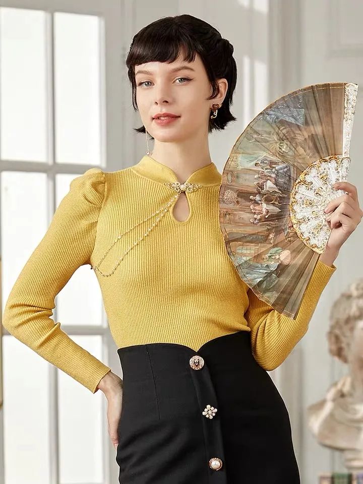 明星都穿的旗袍,中外女明星穿旗袍