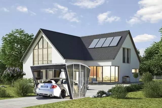 汽车蜗居,汽车折叠伸缩车库