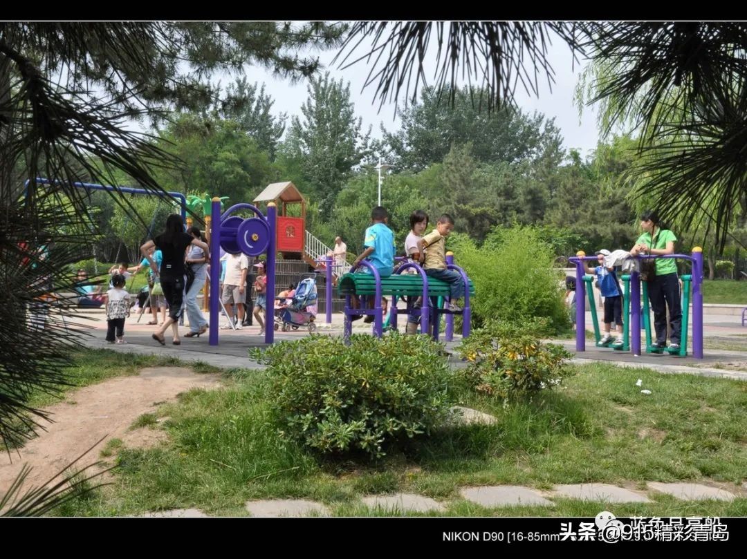 冬日李村公园,李村公园鬼步舞