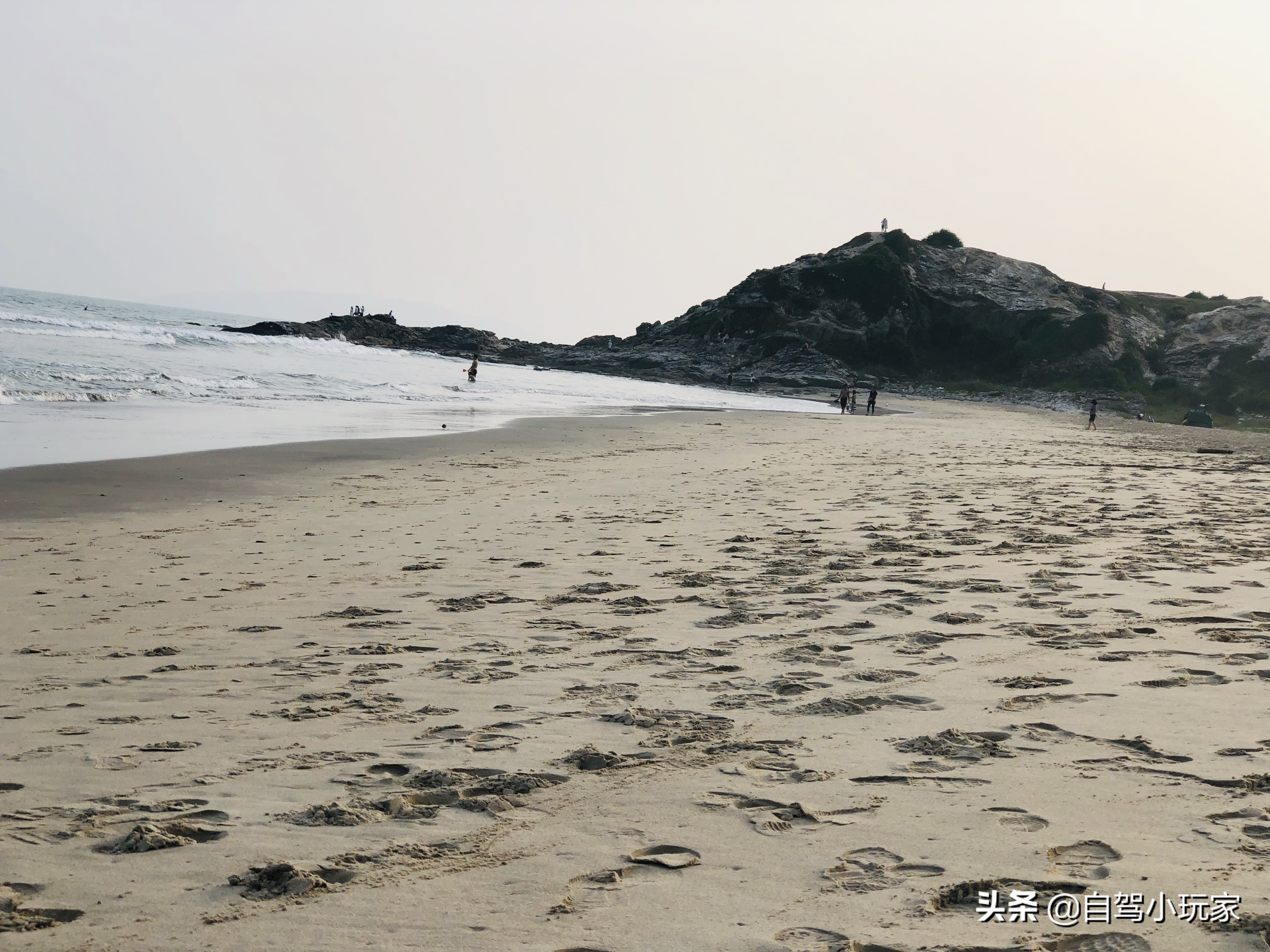 惠州最美礁石海滩,惠州最干净的沙滩推荐