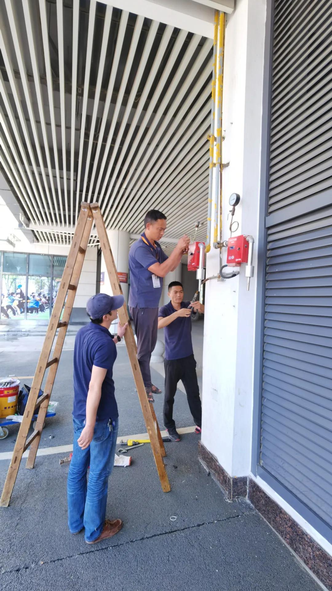 体育中心节后安全卫生大检查,经开区开展国庆节前安全生产检查