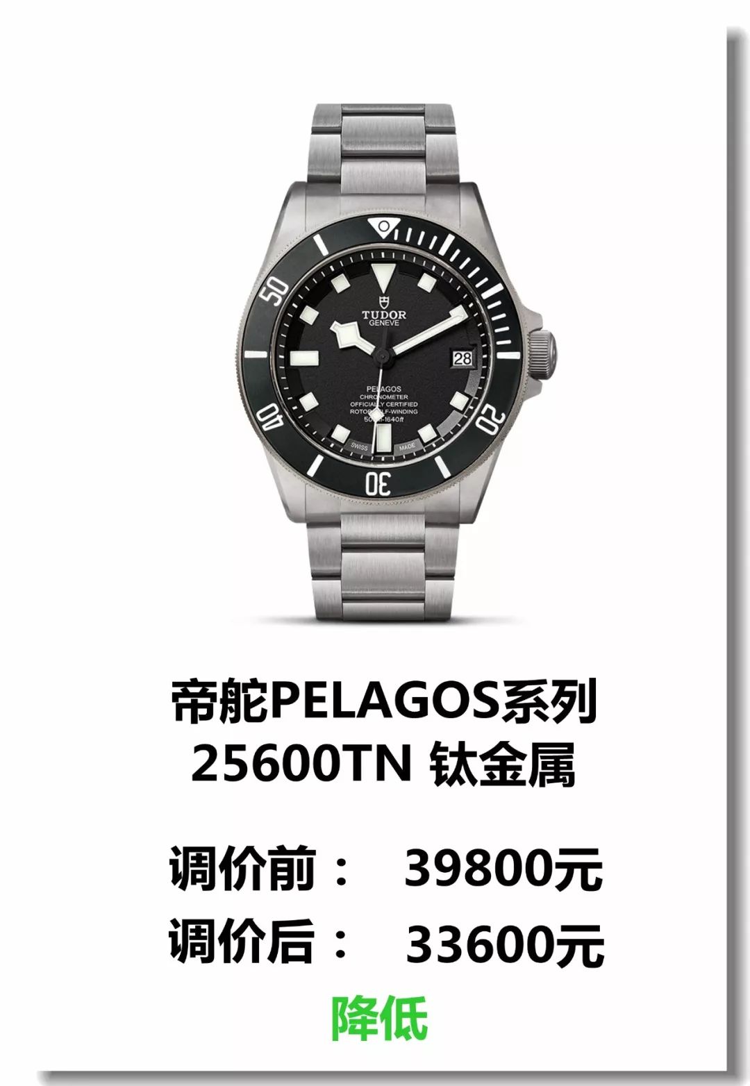 帝舵涨价最新消息,广东帝舵手表回收价目表