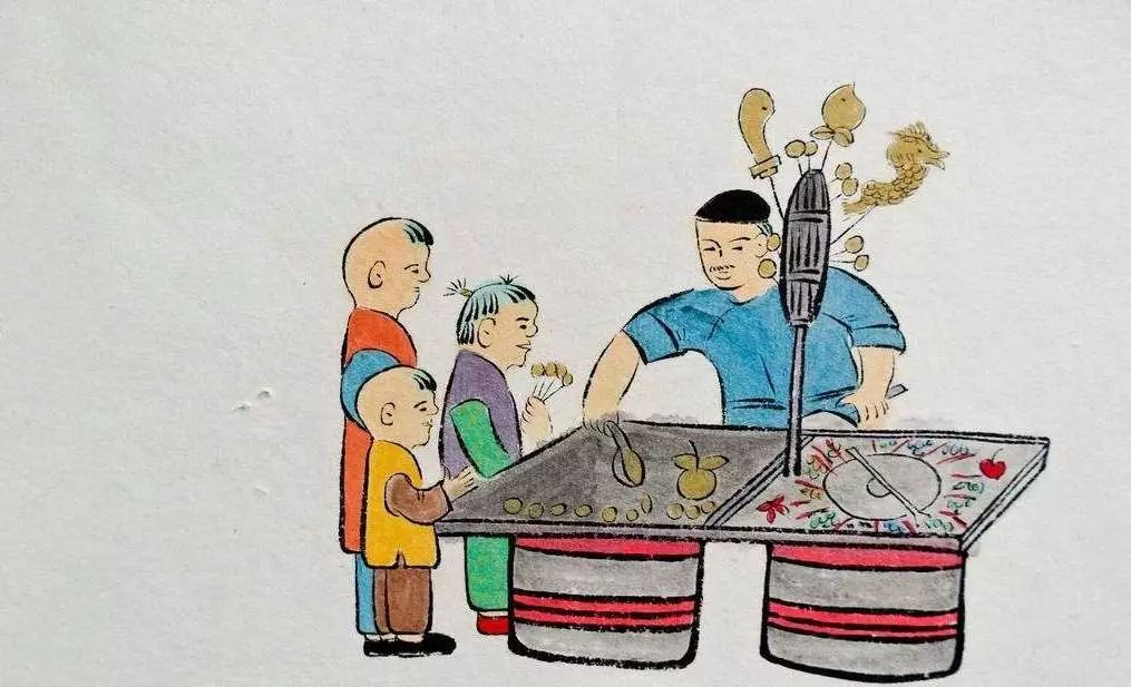 儿时甜蜜记忆糖画,记忆中的年味糖画