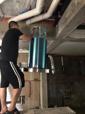 全屋定制烟机吊柜设计,油烟机与柜子齐平怎么设计柜子