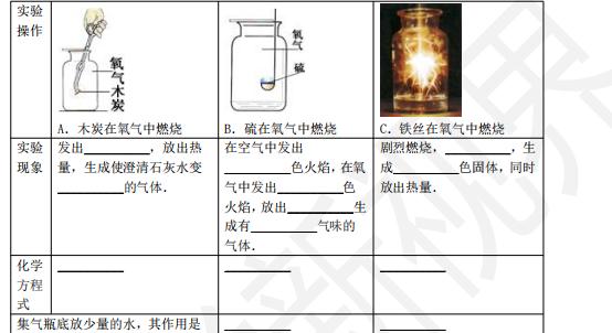 九年级下学期寒假化学复习资料,九年级化学寒假作业