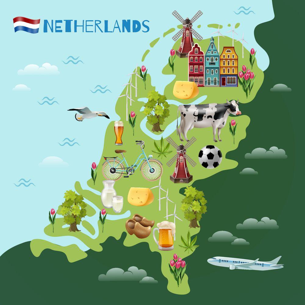 罕见的25面额纸币，17世纪的科学家出现在风车王国的钞票上