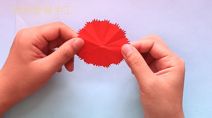 给老师的教师节康乃馨礼物贺卡,教师节贺卡康乃馨慢教程