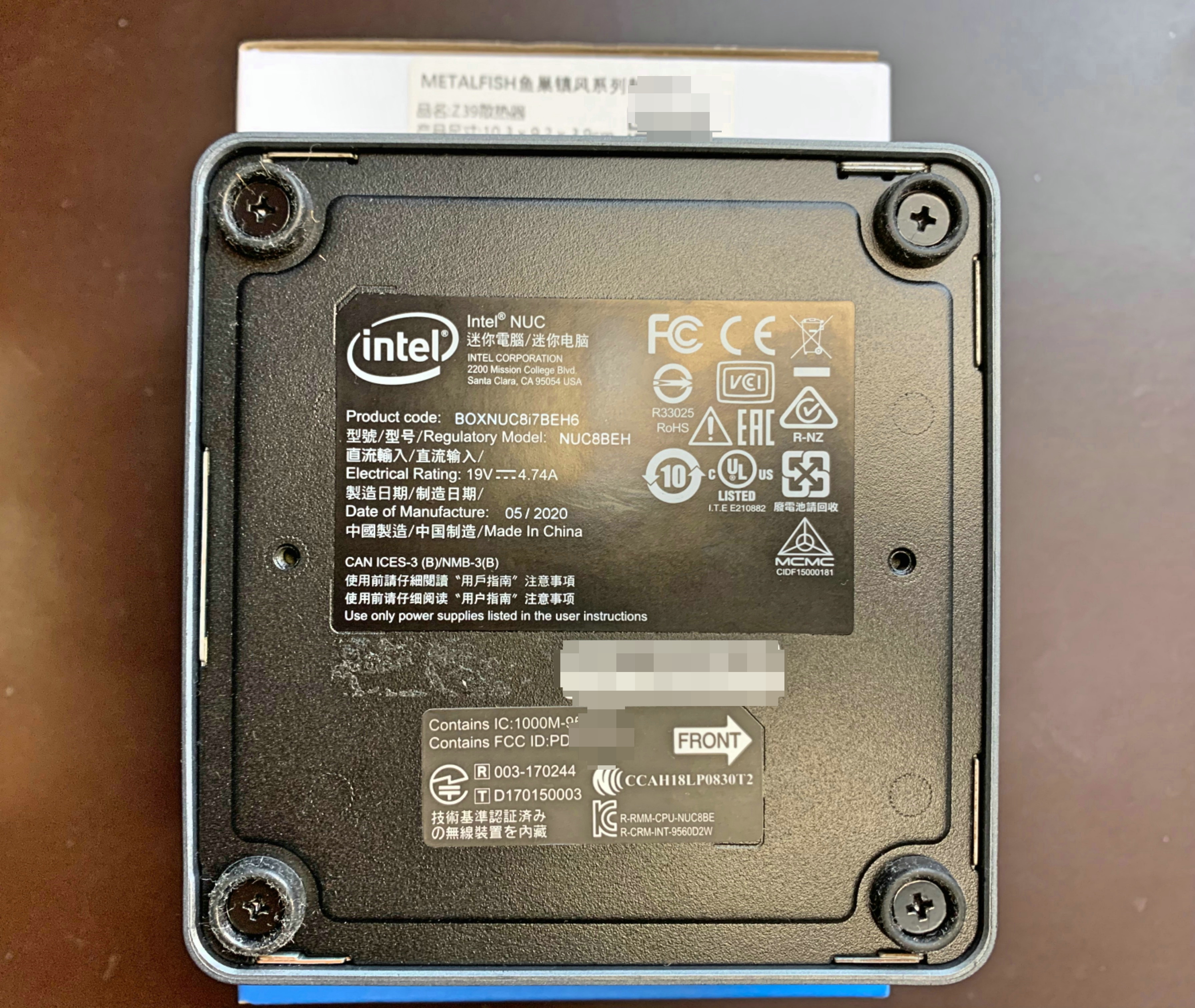 nuc8无损硬改网卡,nuc8双显示器