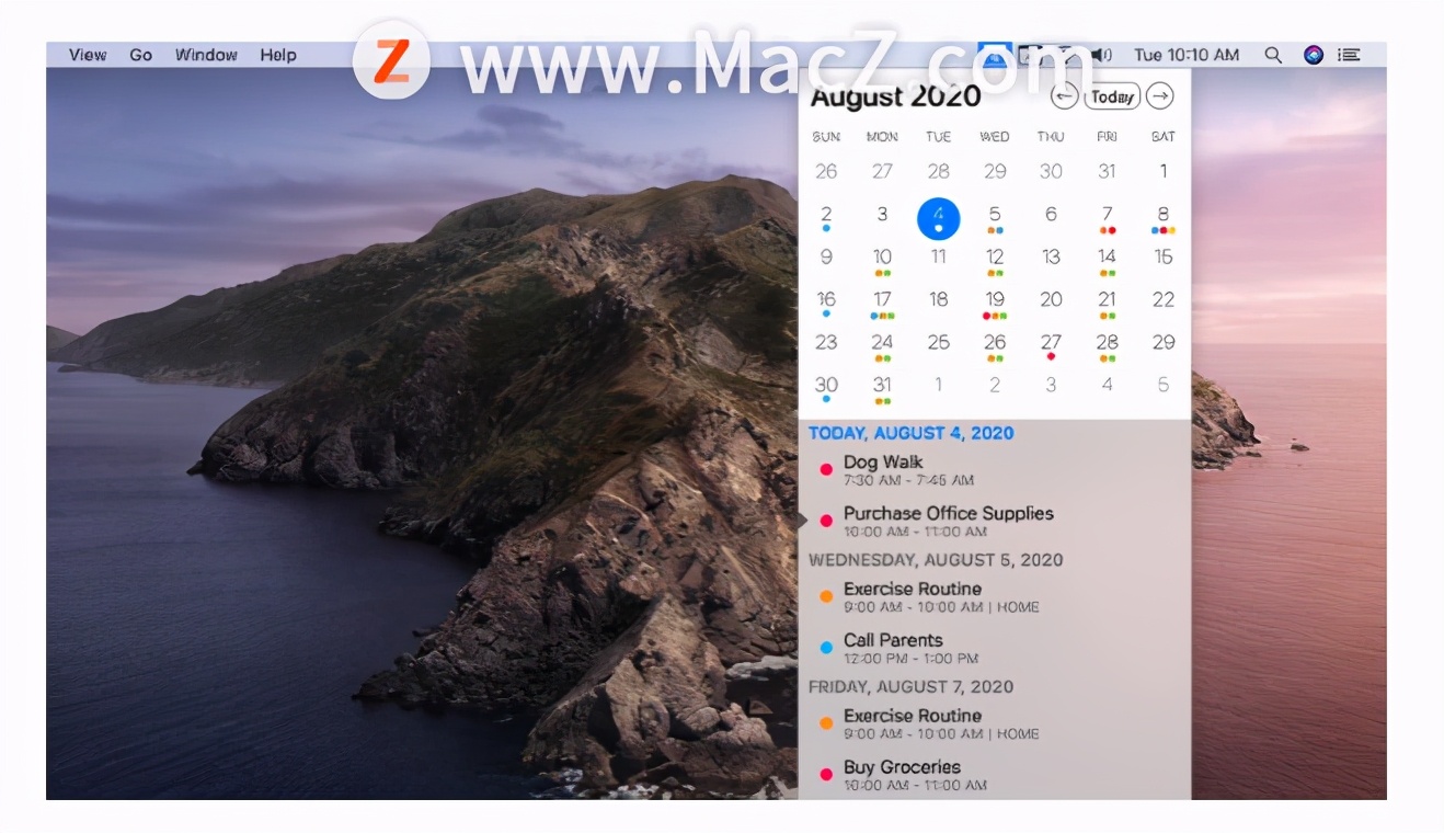 iphone和mac同步日历,怎么更好的使用苹果mac的日历
