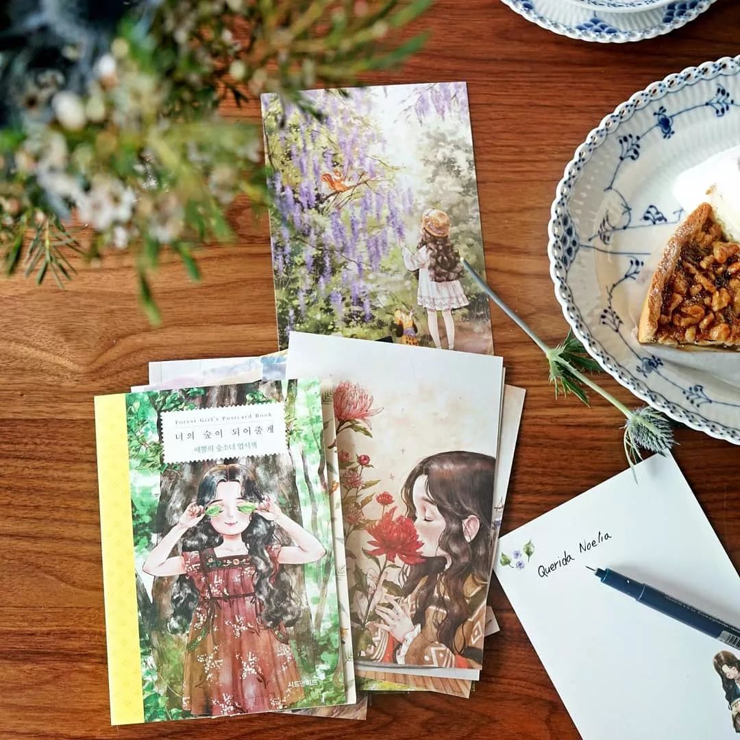 画风堪比宫崎骏,写实韩系画风画师