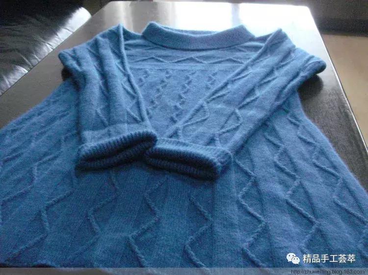 一件完整女士羊绒开衫织法教程,新款白色冰丝针织衫上衣织法教程