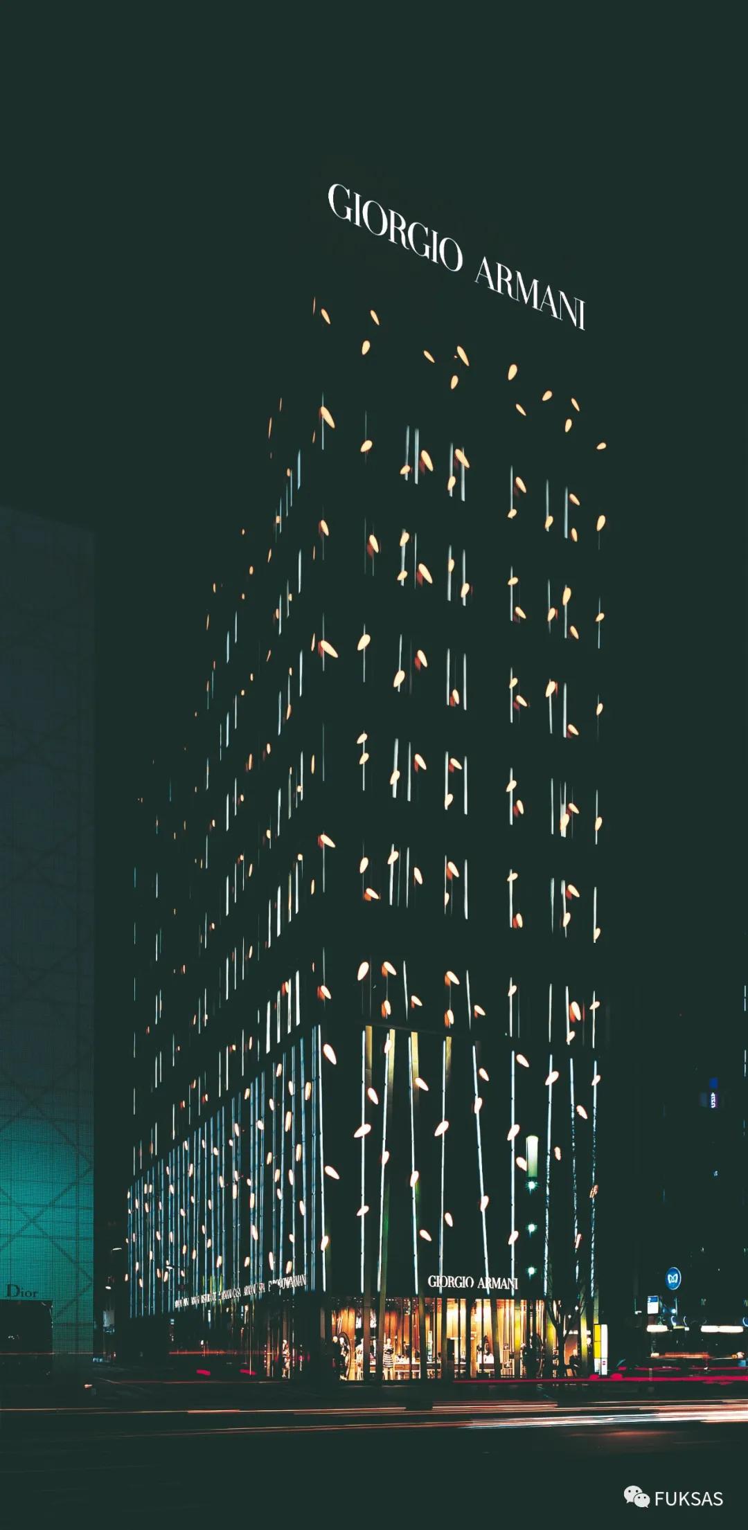 阿玛尼奢侈品店设计,阿玛尼旗舰店设计案例