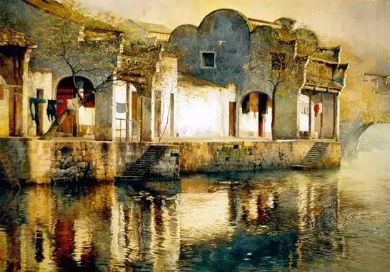 水彩大神之作,国外大师水彩值得一看