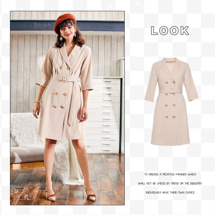 立秋新款裙子,立秋之后微胖女士裙子