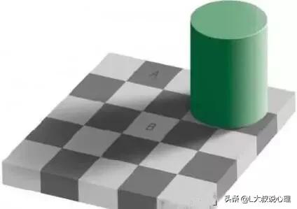 心理学视觉错觉重影图,十五张诡异心理图张张戳心