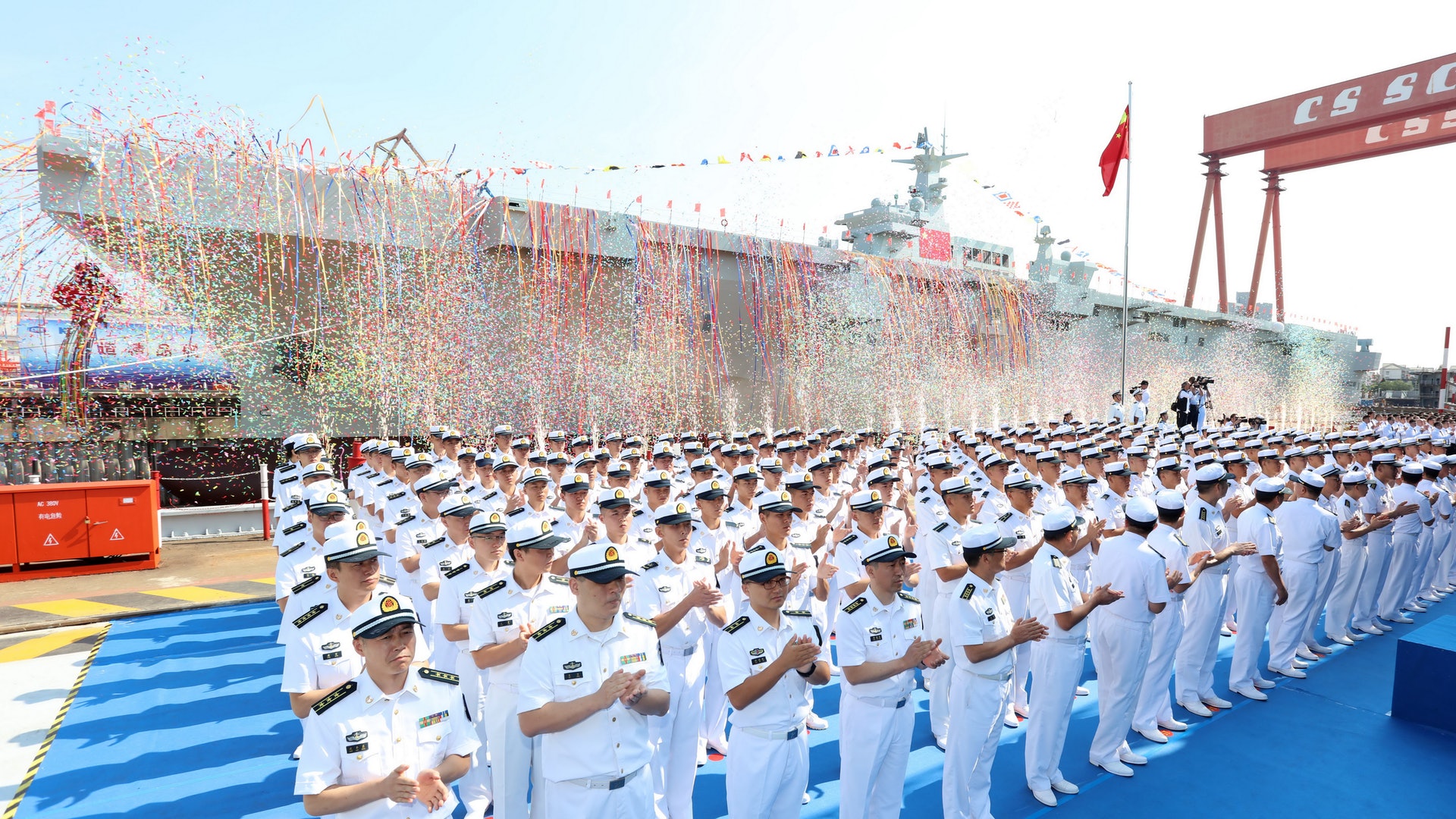 打造未来的航母,打造航母的全部过程