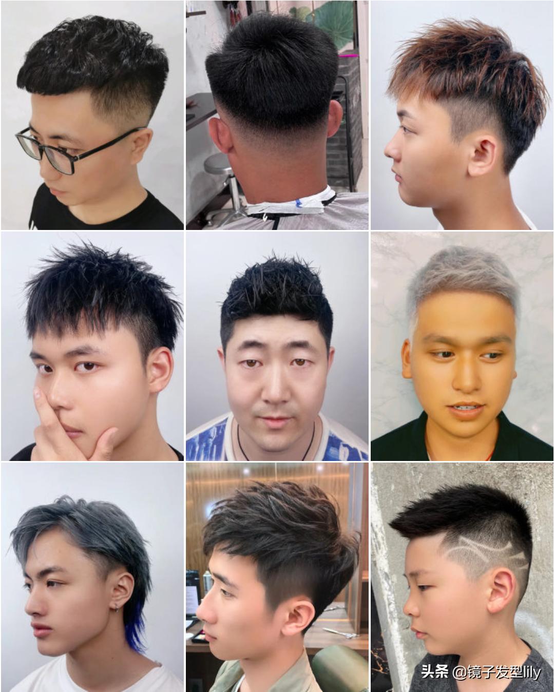 如何剪一款时尚男发,男发这样剪越简单越帅气