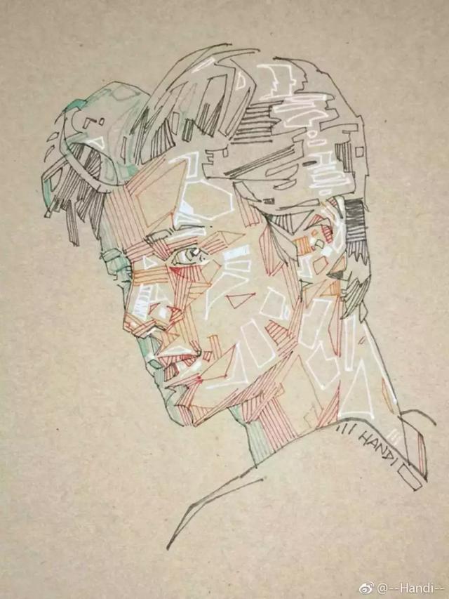 Handi，陕西西安独特绘画作品