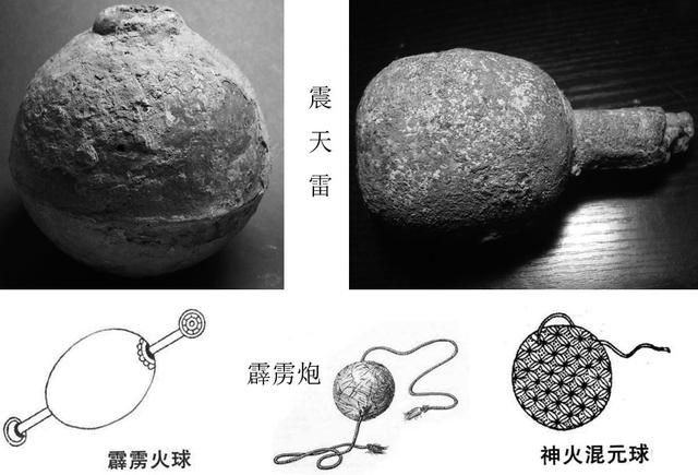 从春秋到清朝的历史,中国古代火器发展史上成果最多