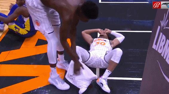 nba球员开放性骨折最后怎么样了,为什么nba球员脚踝受伤还能继续打