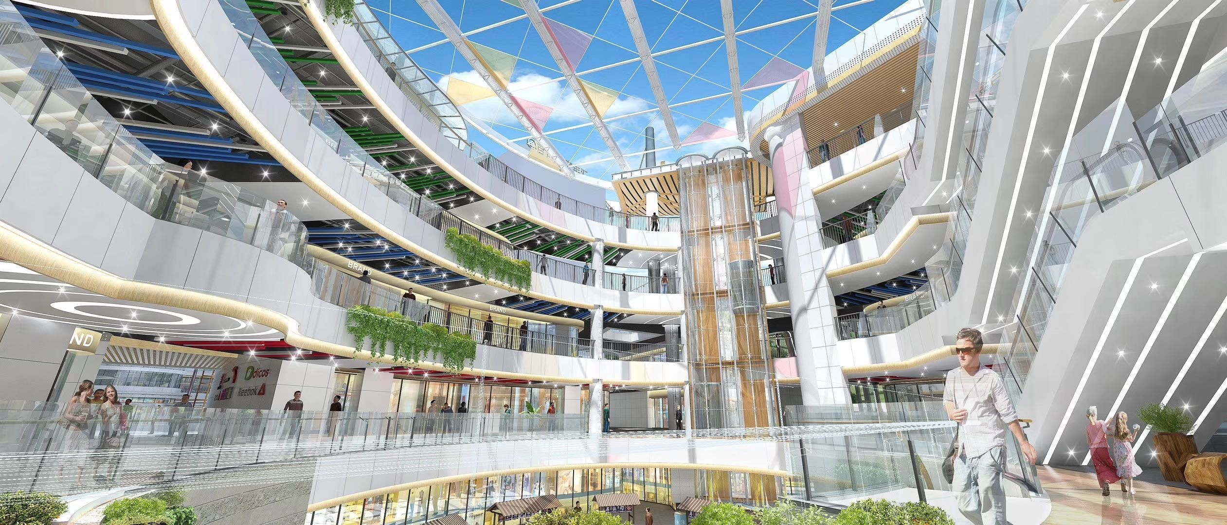 百金汉青年汇getmall,百金汉青年汇音乐喷泉