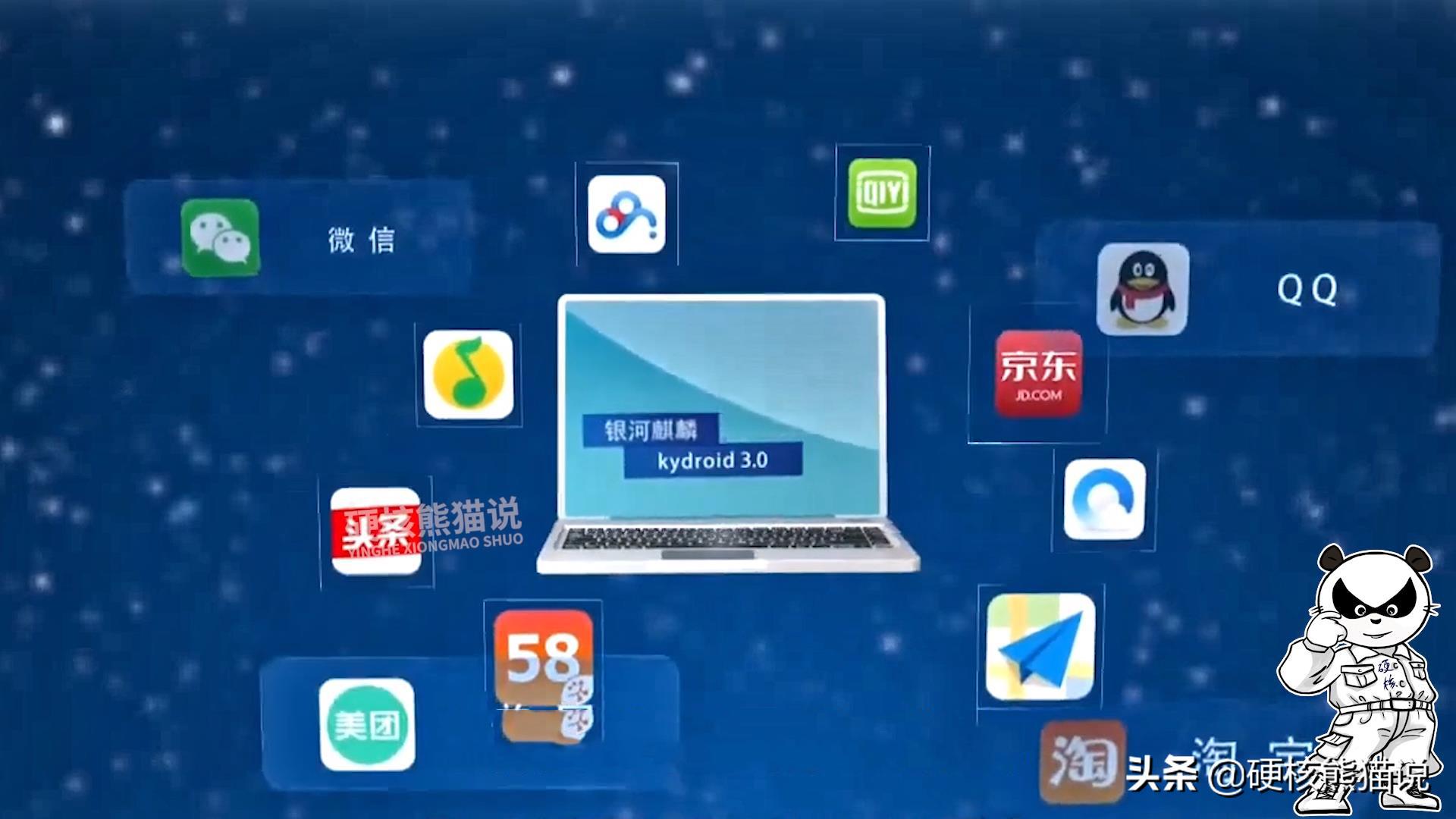 中国登上空间站的意义,中国空间站用的银河麒麟操作系统