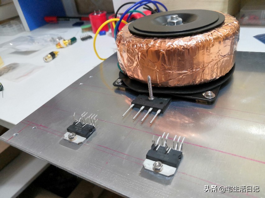 diy木制功放机箱,电脑外壳自制功放机箱