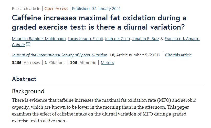 运动前喝咖啡有助于燃烧脂肪,晚上运动下午几点喝黑咖啡减肥好