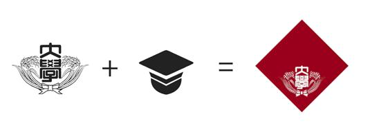 三个银杏叶大学校徽,银杏叶校徽的大学