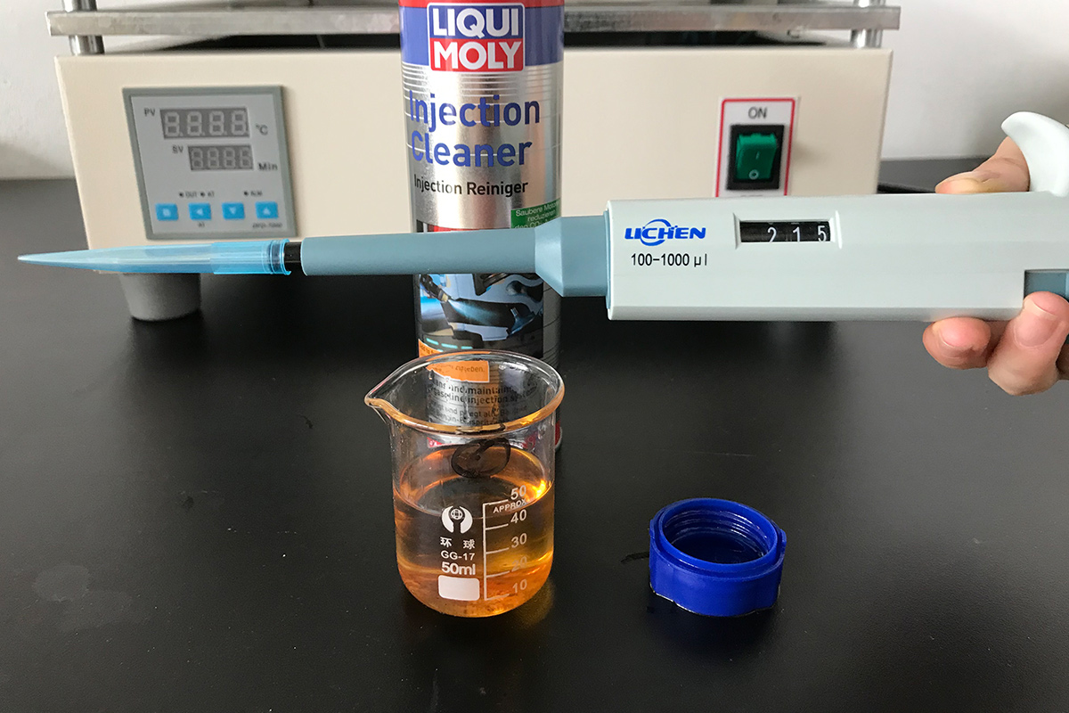 燃油宝烧杯试验,燃油宝真的好用吗实测