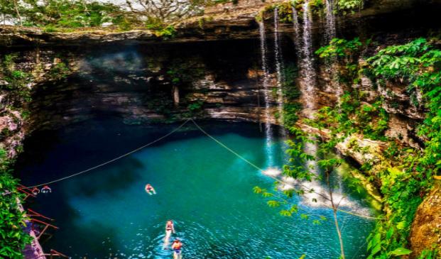 坎昆必游景点排名前十,坎昆加勒比海边度假