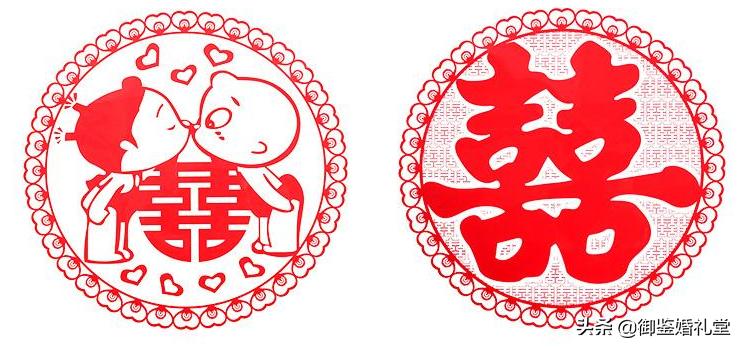 婚礼贴喜字有什么讲究,婚礼当天喜字该贴哪些地方