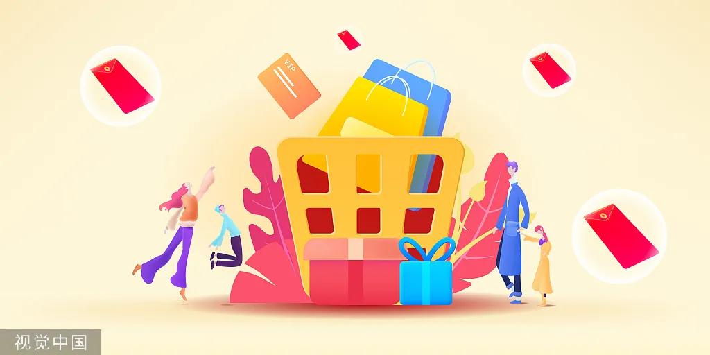 养花种草插画,种草到下单一共分几步