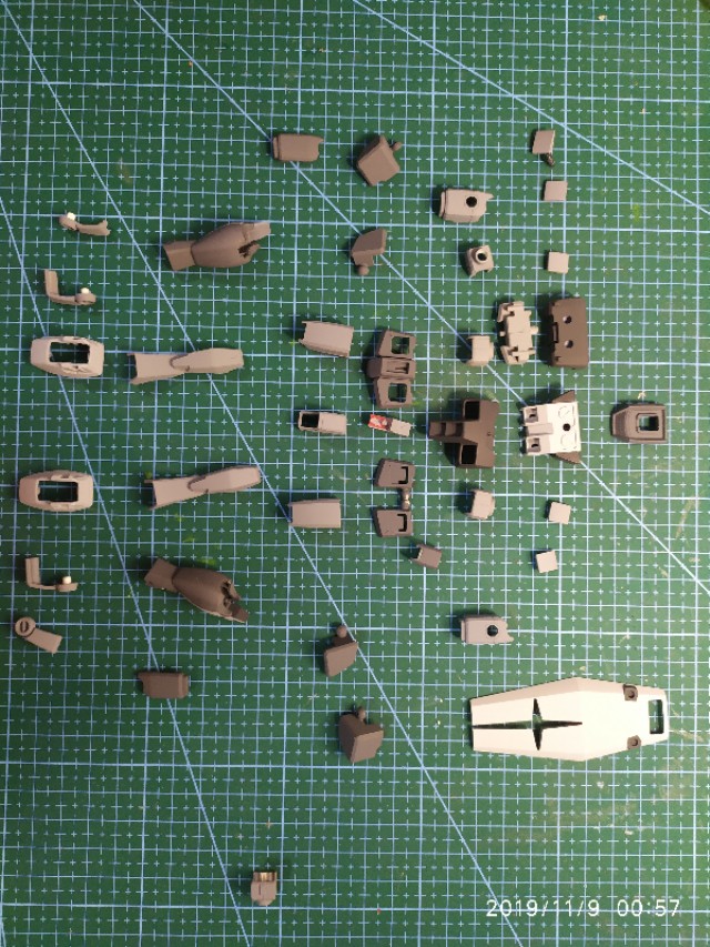 新生HGRX-78-2G3配色AV水性漆喷涂试做（上）