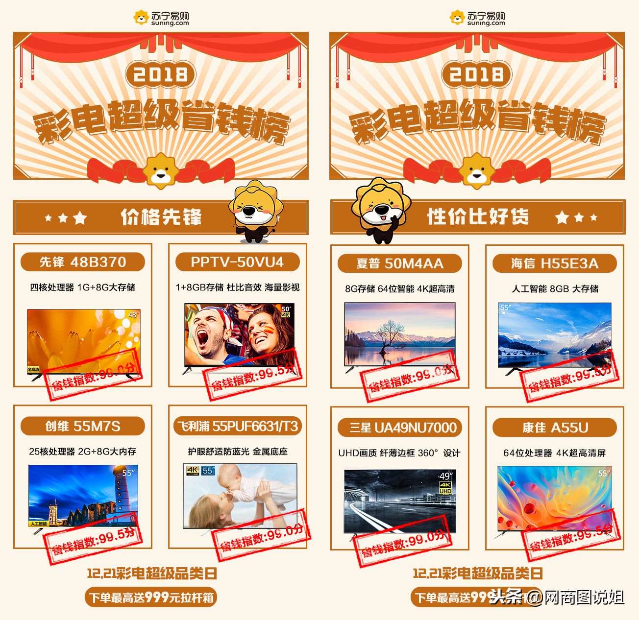 苏宁易购精选彩电,苏宁易购彩电精选