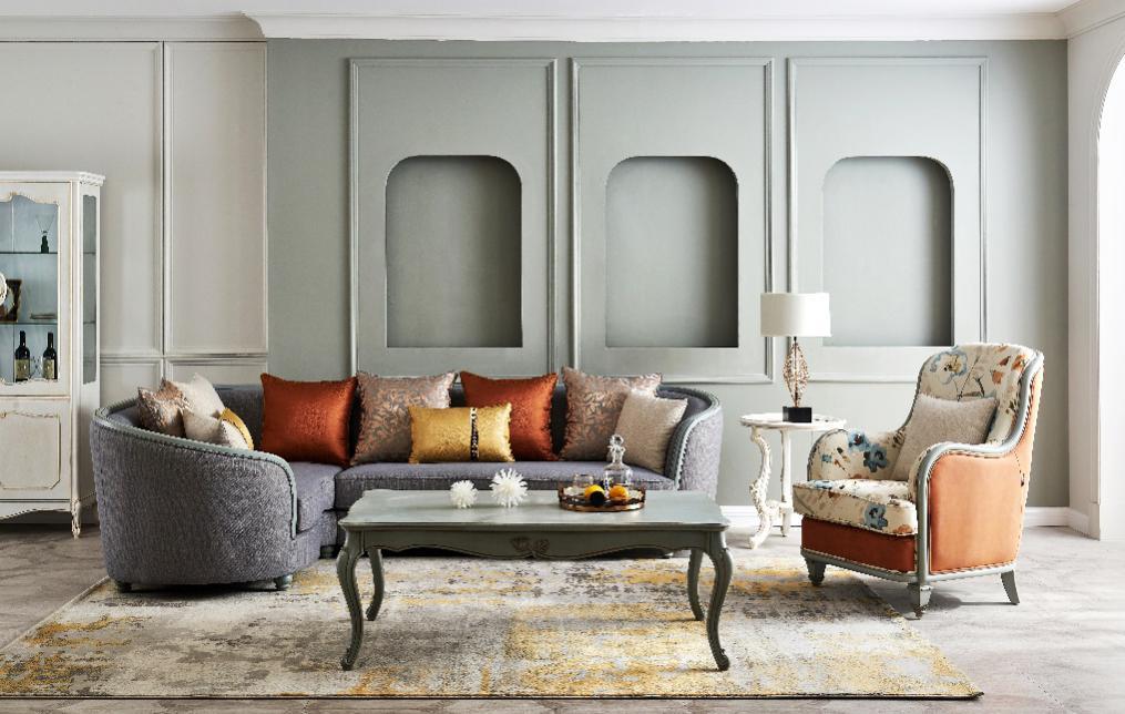 北欧轻奢意式极简科技布沙发,北欧风与意式沙发