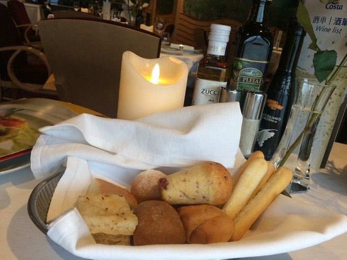 邮轮|希腊众神之舟，歌诗达赛琳娜号Part2美食篇