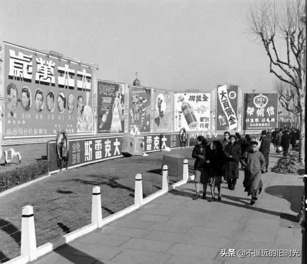 30年代上海的广告照片,回忆90年代街头广告