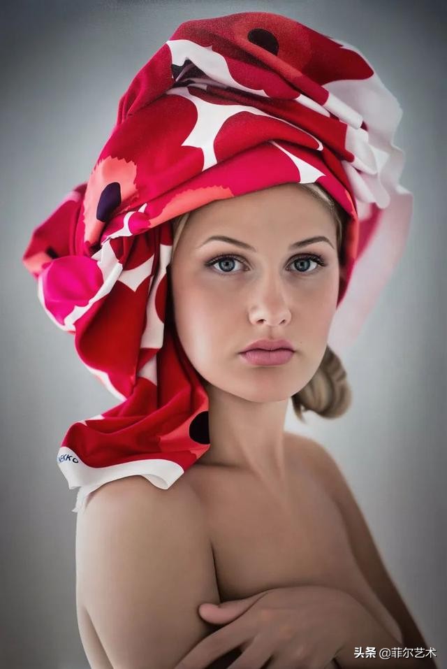 美女画家画美女，怎么看怎么美，看着她的画呼吸都要停滞了