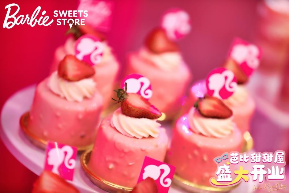 芭比主题梦幻餐厅,芭比甜甜屋快闪店
