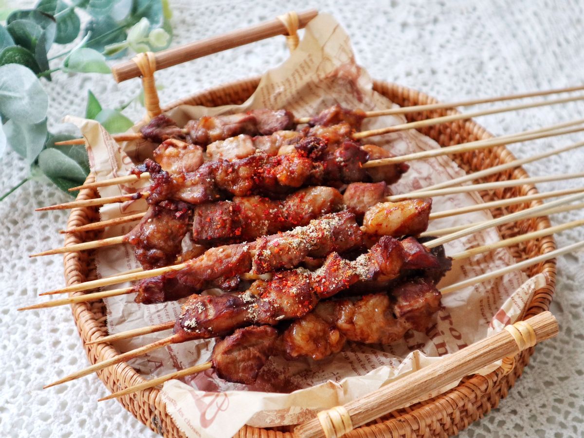 自己在家做猪肉串的方法,在家自己做猪肉串的教程