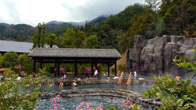 江西温汤旅游攻略一日游,汤里温泉二日游