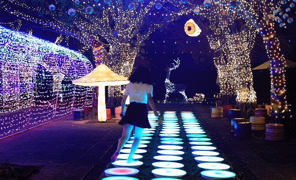 七夕首选!网红灯光秀+6项机动游戏等,观澜湖夜场成人套票仅59