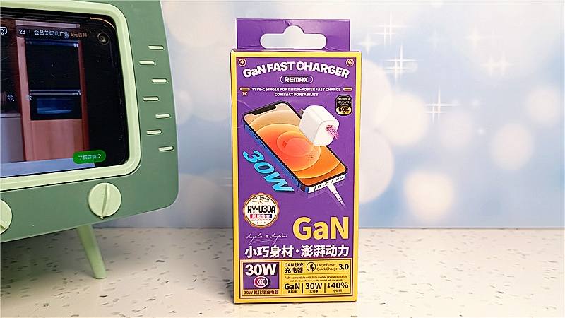 睿量35w双c口氮化镓充电器测评,remax20w氮化镓充电器评测