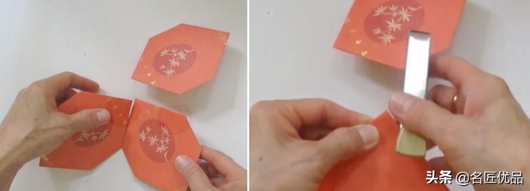 利用窗花做灯笼红包,元旦节剪的窗花灯笼